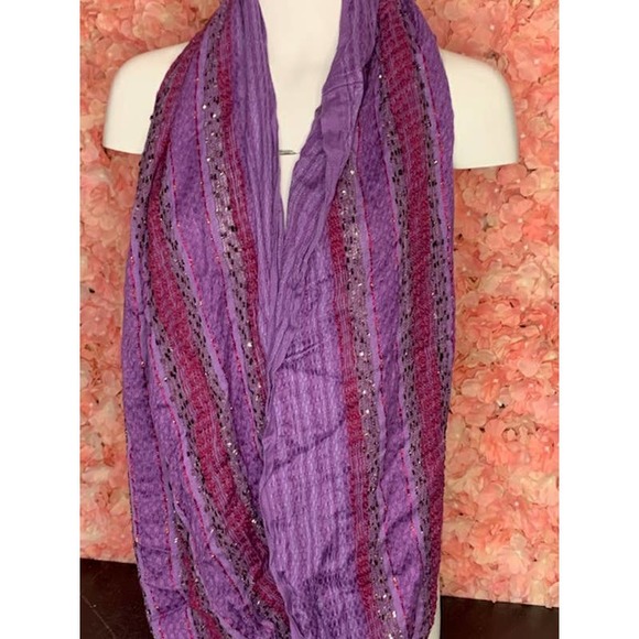 C Wonder Purple Scarf - Picture 1 of 4